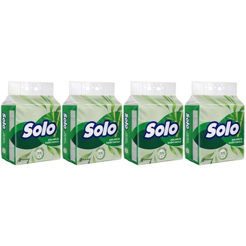 Solo Asılabilir Kağıt Havlu (Hijyenik ve Pratik Kullanım İçin Uygun) (4 Lü Set)
