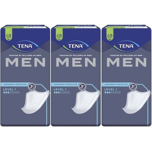 Tena Mesane Pedi Men/Erkek Level-1 72 Adet (3PK*24)