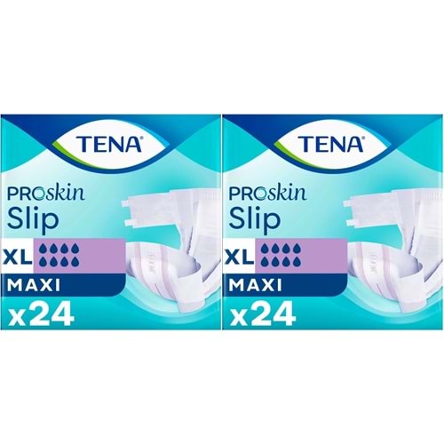 Tena Proskin Slip Maxi Bel Bantlı Yetişkin Bezi XL - Ekstra Large - Extra Large 48 Adet