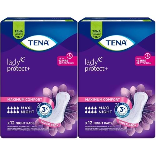Tena Lady Protect Mesane Pedi Maxi Night Geceye Özel 24 Adet