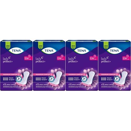 Tena Lady Protect Mesane Pedi Maxi Night Geceye Özel 48 Adet