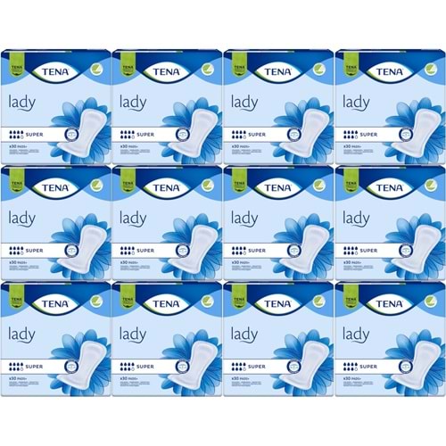 Tena Lady Süper Kadın Mesane Pedi 360 Adet