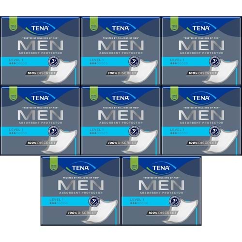 Tena Men Emici Koruma Level 1 Erkek Mesane Pedi 192 Adet