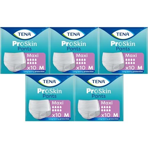 Tena Proskin Pants Maxi Emici Külot Yetişkin Bezi M - Orta - Medium 50 Adet
