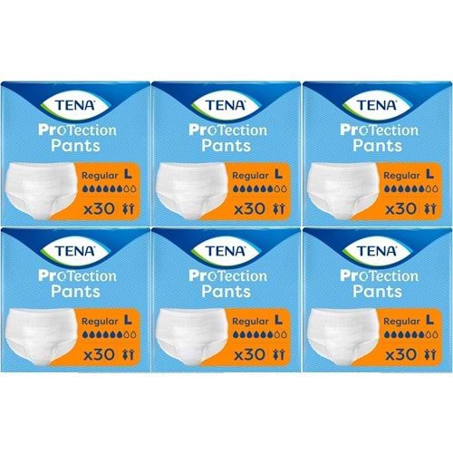 Tena ProTection Pants Regular Emici Külot Yetişkin Bezi L - Büyük - Large 180 Adet
