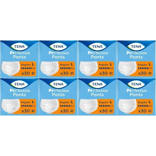 Tena ProTection Pants Regular Emici Külot Yetişkin Bezi L - Büyük - Large 240 Adet