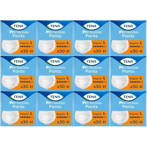 Tena ProTection Pants Regular Emici Külot Yetişkin Bezi L - Büyük - Large 360 Adet