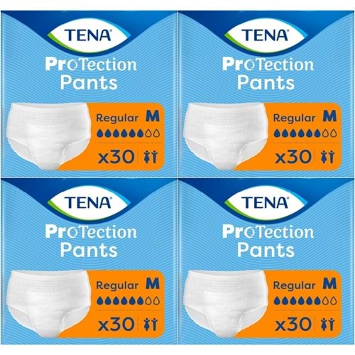 Tena ProTection Pants Regular Emici Külot Yetişkin Bezi M - Orta - Medium 120 Adet