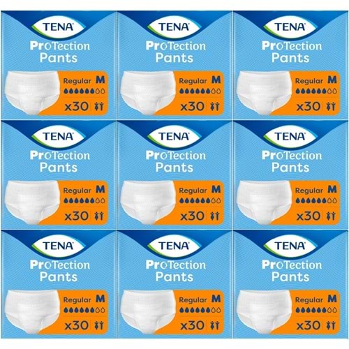 Tena ProTection Pants Regular Emici Külot Yetişkin Bezi M - Orta - Medium 270 Adet