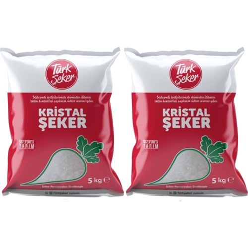 Türk Şeker Toz Şeker 10KG (2Pk*5Kg)