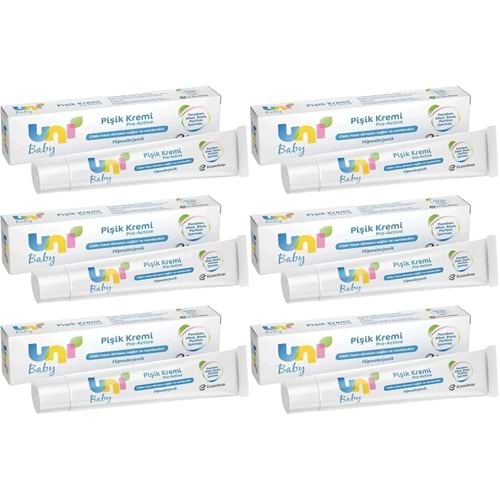 Uni Baby Pişik Kremi 30ML (6 Lı Set)