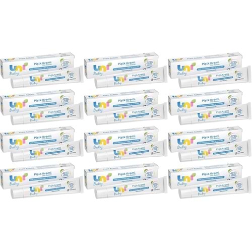 Uni Baby Pişik Kremi 30ML (12 Li Set)