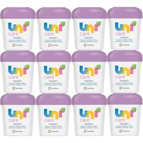 Uni Baby Vazelin 170ML Klasik (12 Li Set)