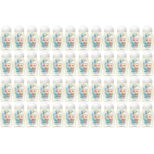 Uni Baby Bebek Saç ve Vücut Şampuanı 200ML Klasik (48 Li Set)