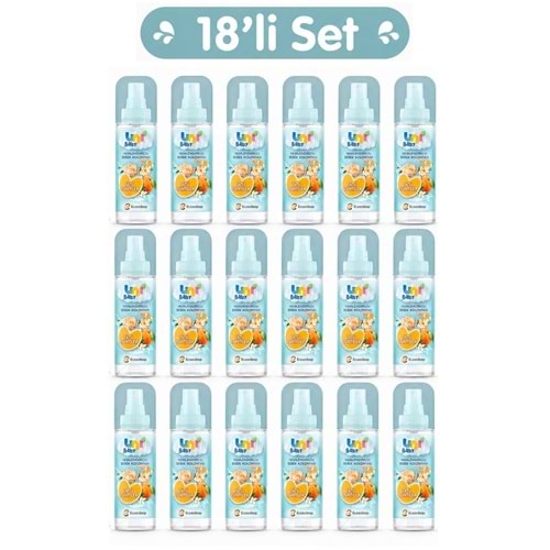 Uni Baby Bebek Kolonyası 150ML Nemlendiricili - Tatlı Esintiler (18 Li Set)