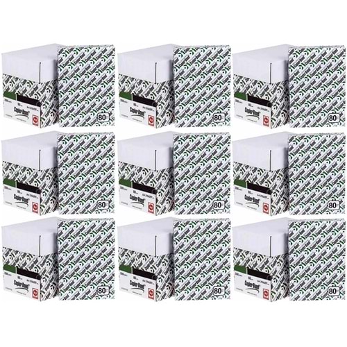 Copier Bond (Ve-Ge) A4 80GR/M2 Fotokopi Kağıdı 22500 Adet (45PK*500)