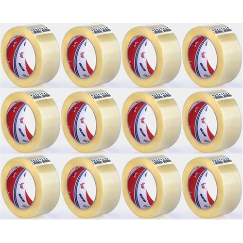 Ve-Ge Koli Bandı / Bant FİL 1 . Kalite 100 Metre (45mm*100 Metre) (12 Li Set)