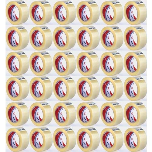 Ve-Ge Koli Bandı / Bant FİL 1 . Kalite 100 Metre (45mm*100 Metre) (36 Lı Set)