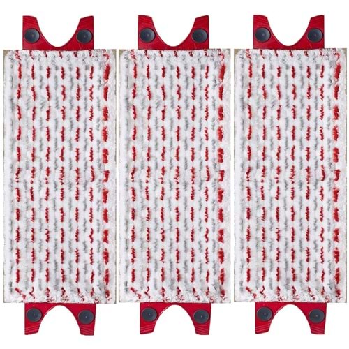 Vileda Ultramat Mikrofiber Yedek Mop (3 Lü Set)