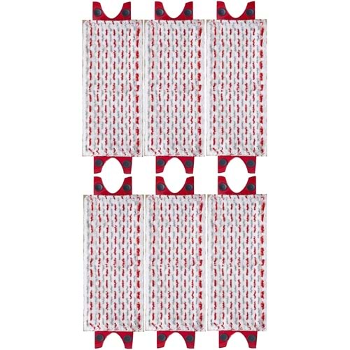 Vileda Ultramat Mikrofiber Yedek Mop (6 Lı Set)