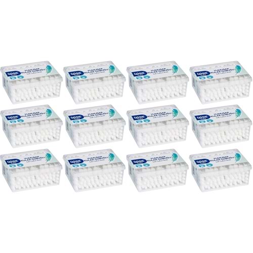 Wee Baby Emniyetli Kulak Çubuğu 60 Lı Pk (WEE-894) (12 Li Set)