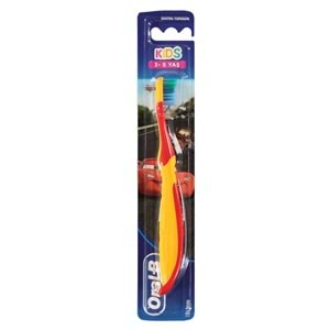 Oral-B Stages Çocuk Diş Fırçası (3-5 Yaş) - Turuncu-Kırmızı