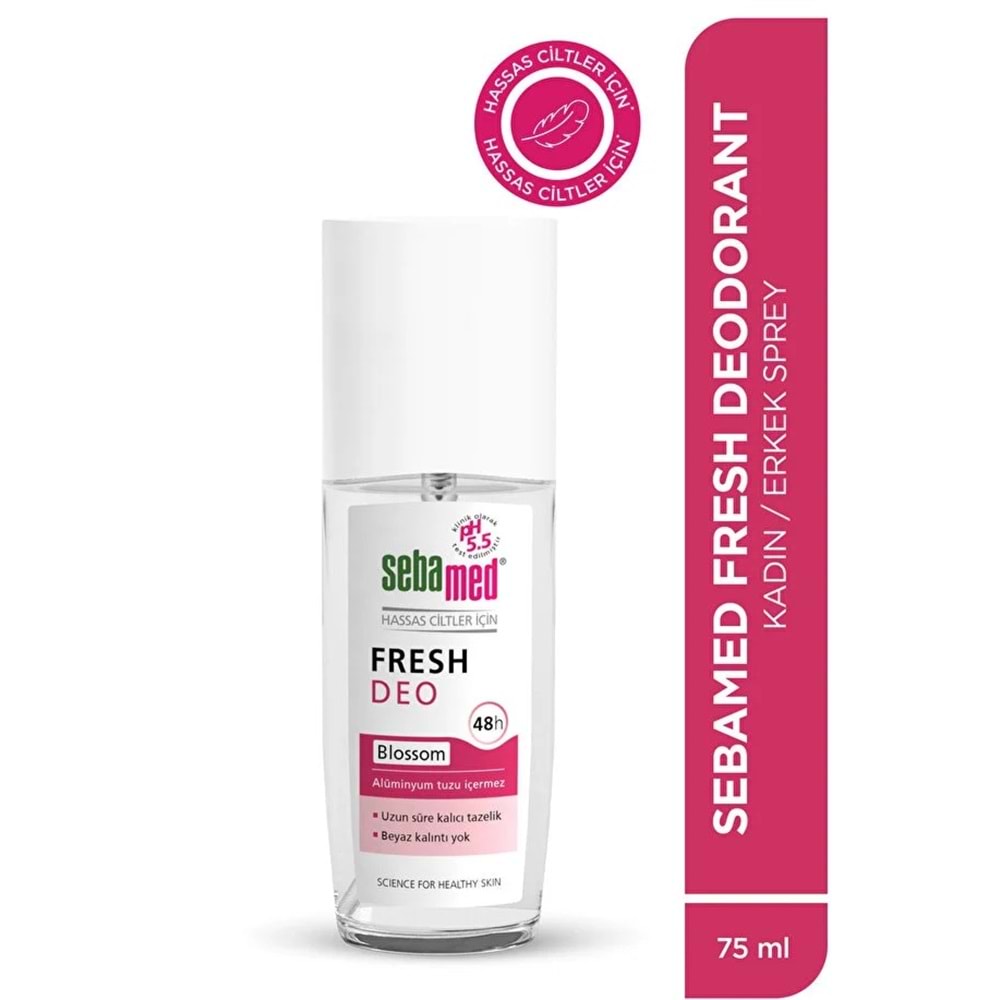 Sebamed Deodorant Sprey 75 ML Fresh Blossom