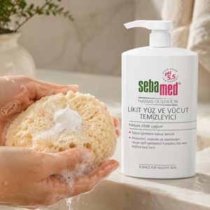 Sebamed Yüz ve Vücut Temizleyici Likit 300 ML