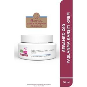 Sebamed Q10 Yaşlanma ve Kırışıklık Karşıtı Koruyucu Anti-Age Krem 50ML