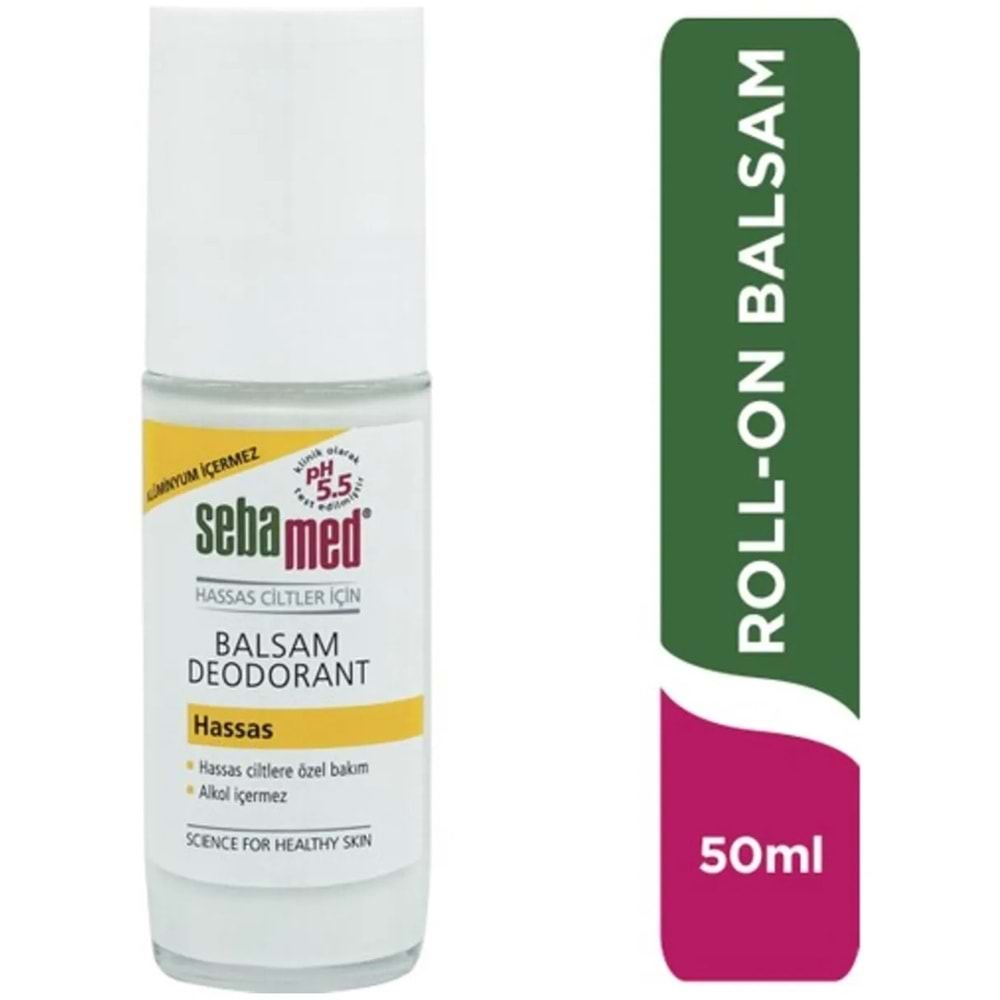 Sebamed Deodorant Roll-On 50ML Balsam Hassas/Sensitive