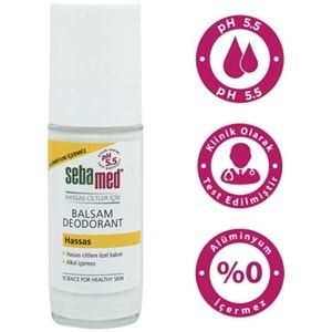 Sebamed Deodorant Roll-On 50ML Balsam Hassas/Sensitive