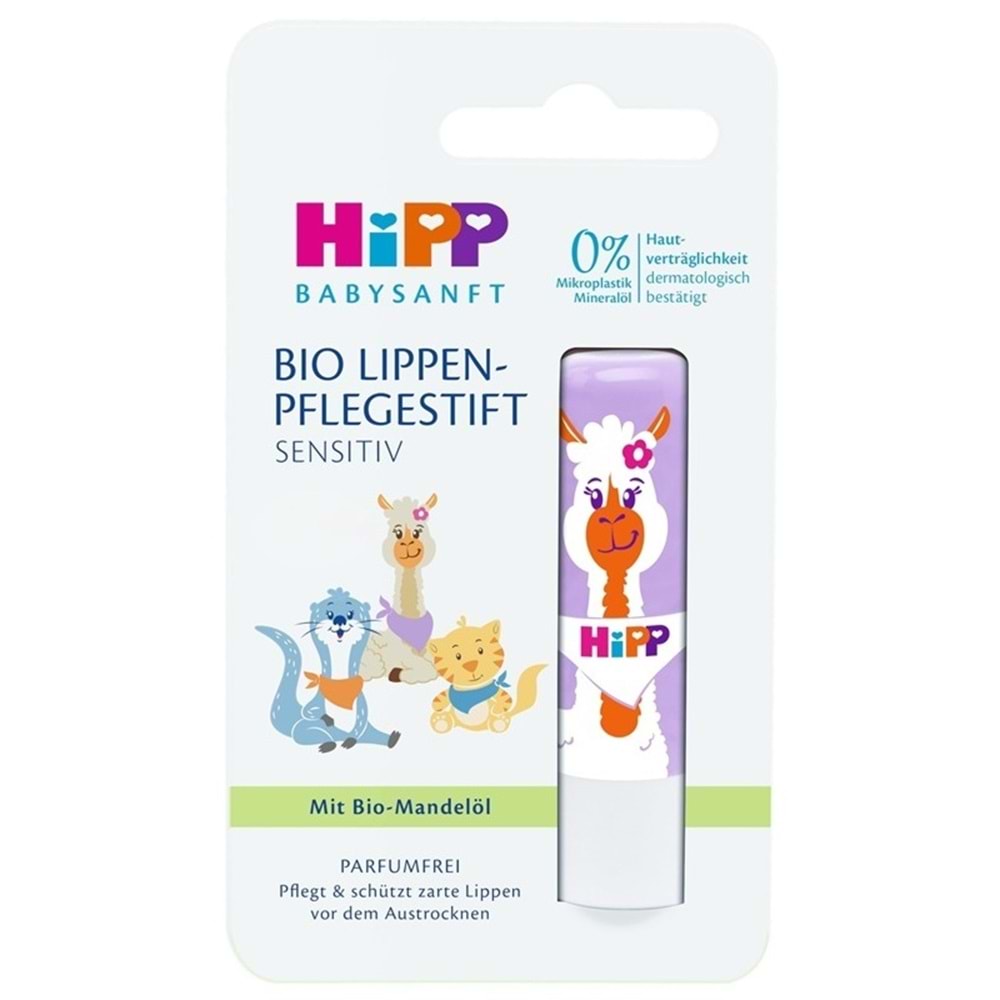 Hipp Babysanft Organik Dudak Nemlendiricisi Ultra Sensıtıv 4.8GR (Yeşil)