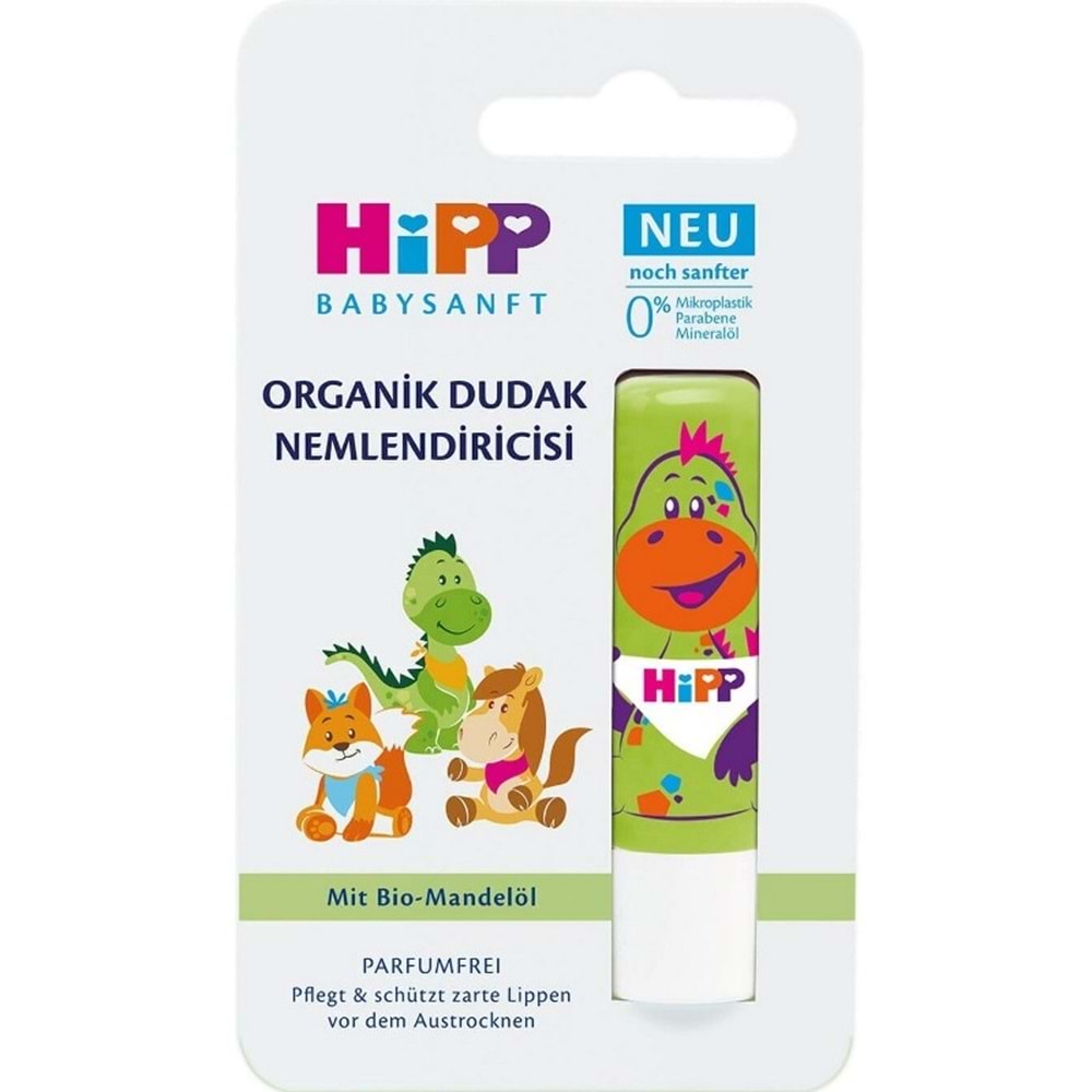 Hipp Babysanft Organik Dudak Nemlendiricisi Ultra Sensıtıv 4.8GR (Yeşil)