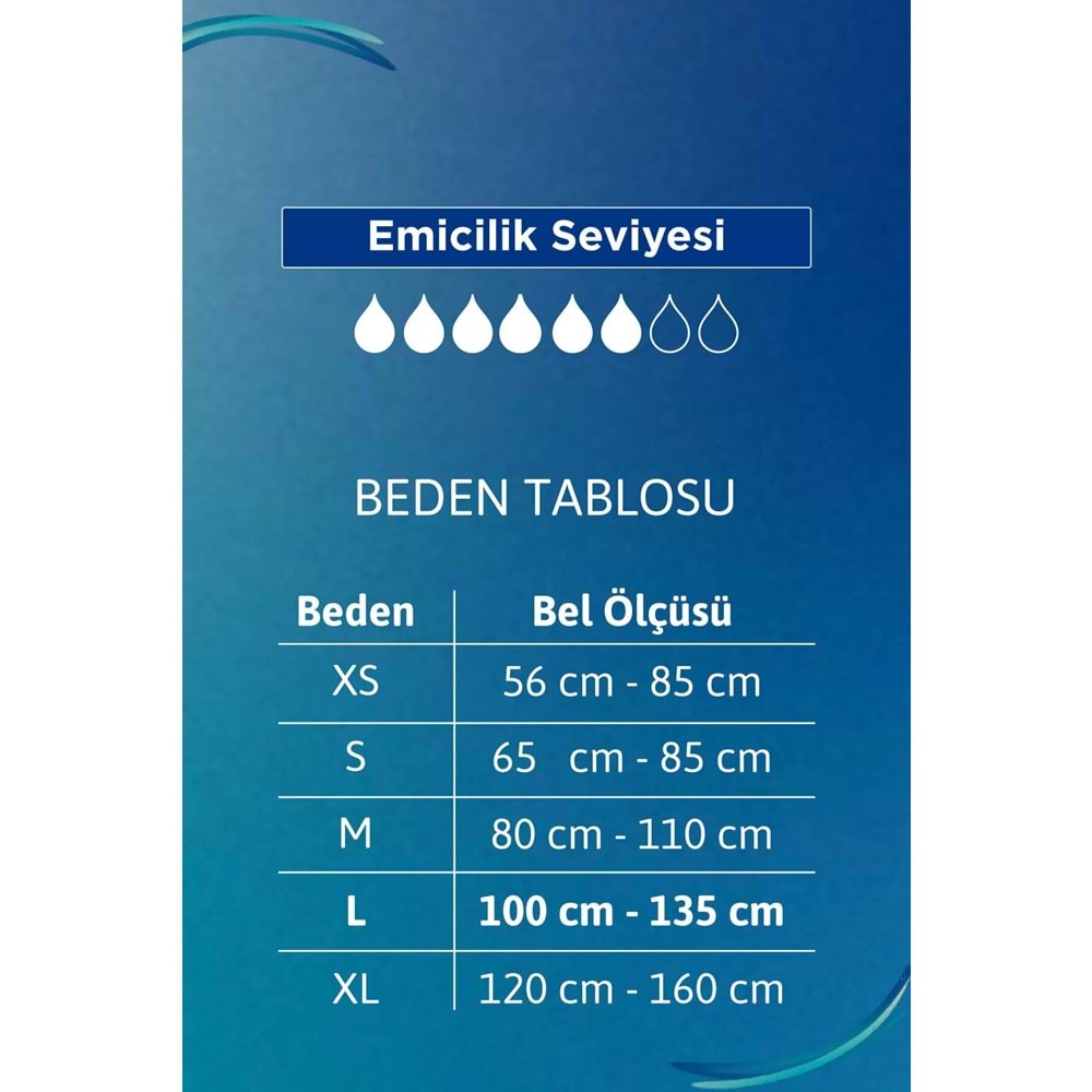 Tena Proskin Slip Plus Bel Bantlı Yetişkin Bezi M - Orta - Medium 30 Adet
