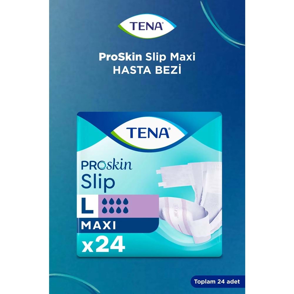 Tena Proskin Slip Maxi Bel Bantlı Yetişkin Bezi L - Büyük - Large 24 Adet