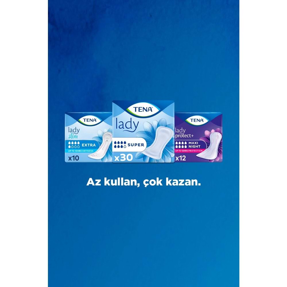 Tena Lady Slim Mesane Pedi Extra 10 Adet