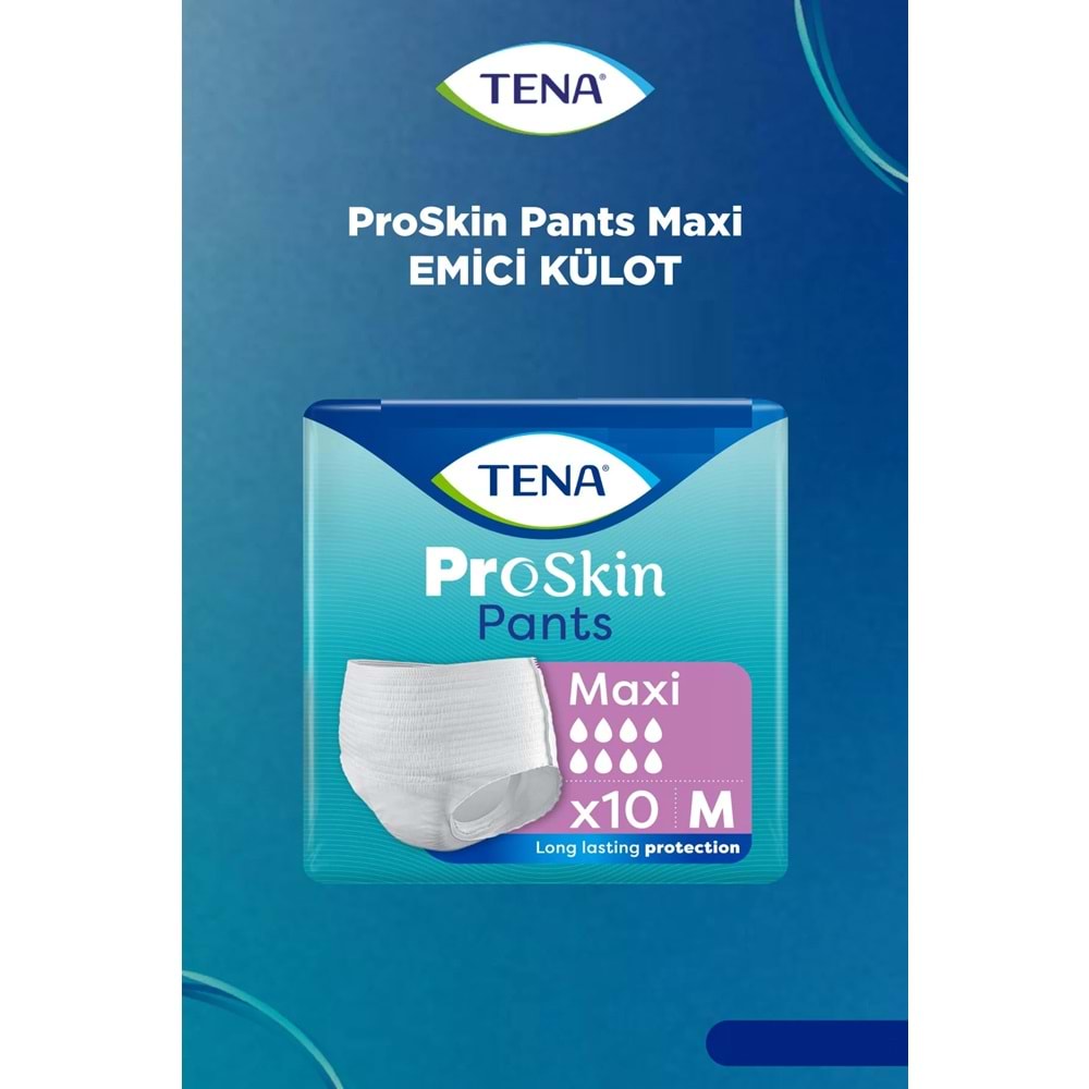Tena Proskin Pants Maxi Emici Külot Yetişkin Bezi M - Orta - Medium 10 Adet