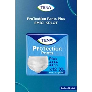 Tena ProTection Pants Plus Emici Külot Yetişkin Bezi XL - Ekstra Büyükü - Extra Large 12 Adet