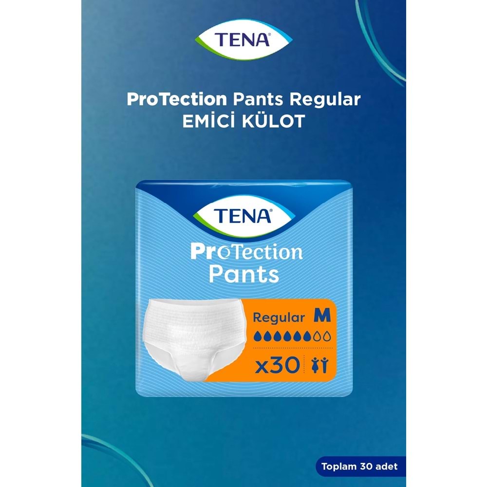 Tena ProTection Pants Regular Emici Külot Yetişkin Bezi M - Orta - Medium 30 Adet