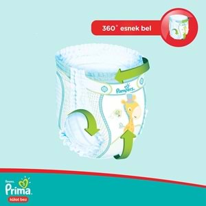 Prima Külot Bebek Bezi Beden:4 (8-14Kg) Maxi 46 Adet Ekonomik Pk