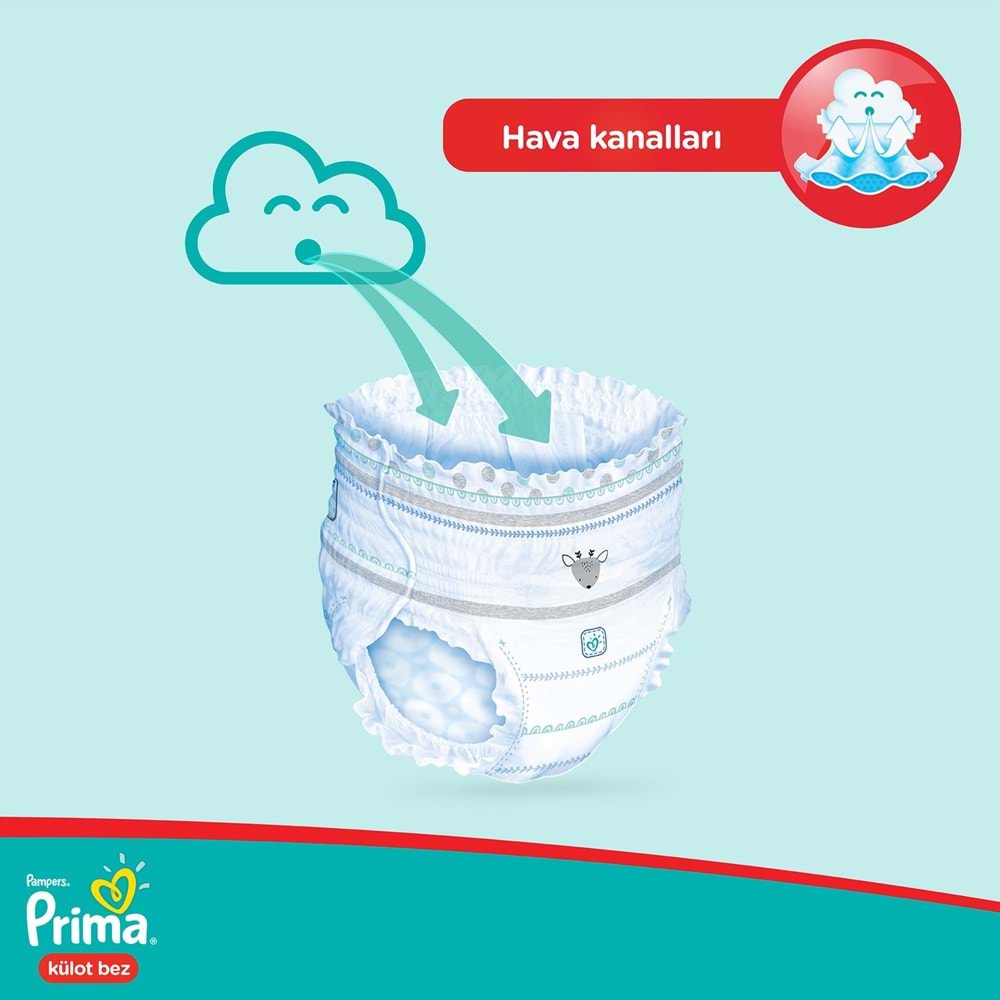 Prima Külot Bebek Bezi Beden:4 (8-14Kg) Maxi 46 Adet Ekonomik Pk