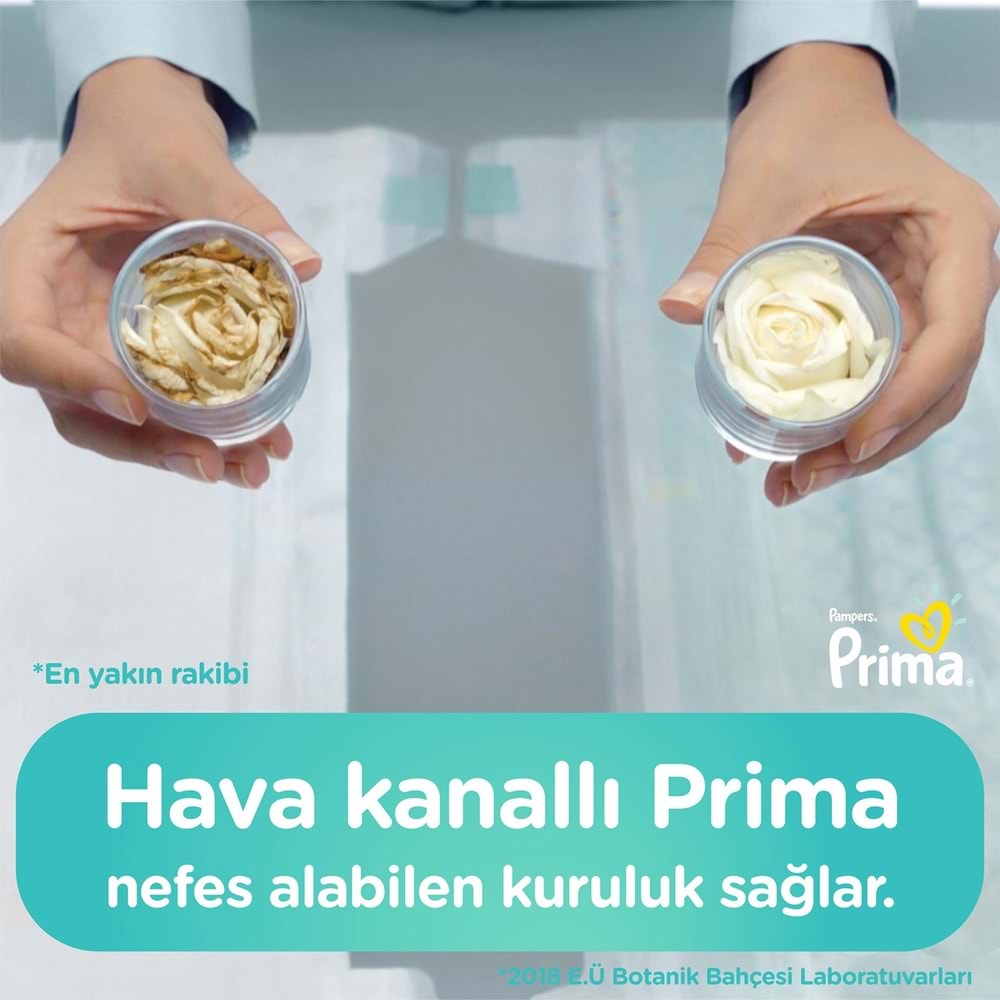 Prima Bebek Bezi Beden:4+ (10-15Kg) Maxi Plus 50 Adet Fırsat Pk