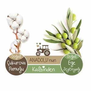 Baby Turco Islak Havlu Mendil Yenidoğan 90 Yaprak Doğadan Plastik Kapaklı Tekli Pk
