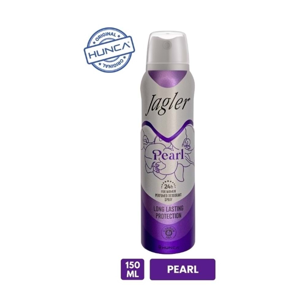 Jagler Parfüm Seti Kadın / For Women 60ML Pearl + 150ML Deodorant (Mor)