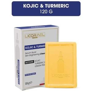 Licorael Dubai Kojıc & Turmerıc Sabun 120GR (Zerdeçal ve Kojik Asit Etkisi ile Leke Karşıtı)