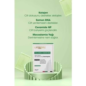 Licorael Dubai Collagen & Somon Dna (Kollajen - Salmon) Sabun 120GR