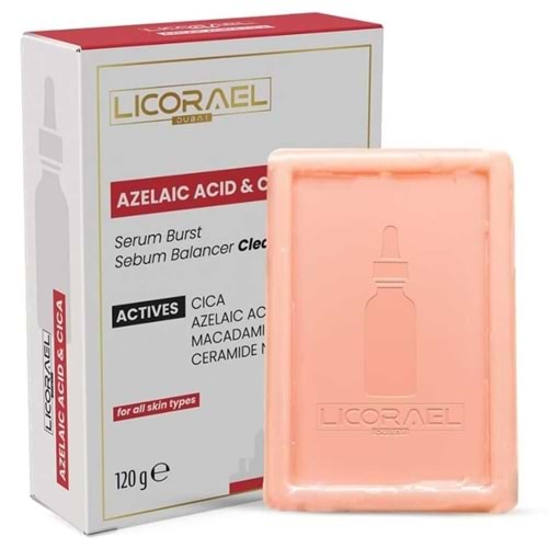 Licorael Dubai Azelaıc Acıd & Cıca (Akne Karşıtı) Sabun 120GR
