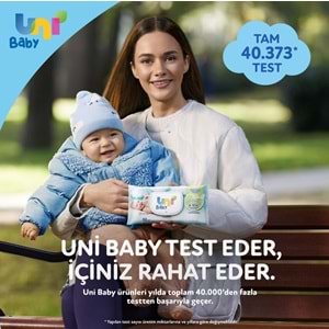 Uni Baby Islak Havlu Mendil 52 Yaprak İlk Adım (3 Lü Pk) 156 Yaprak