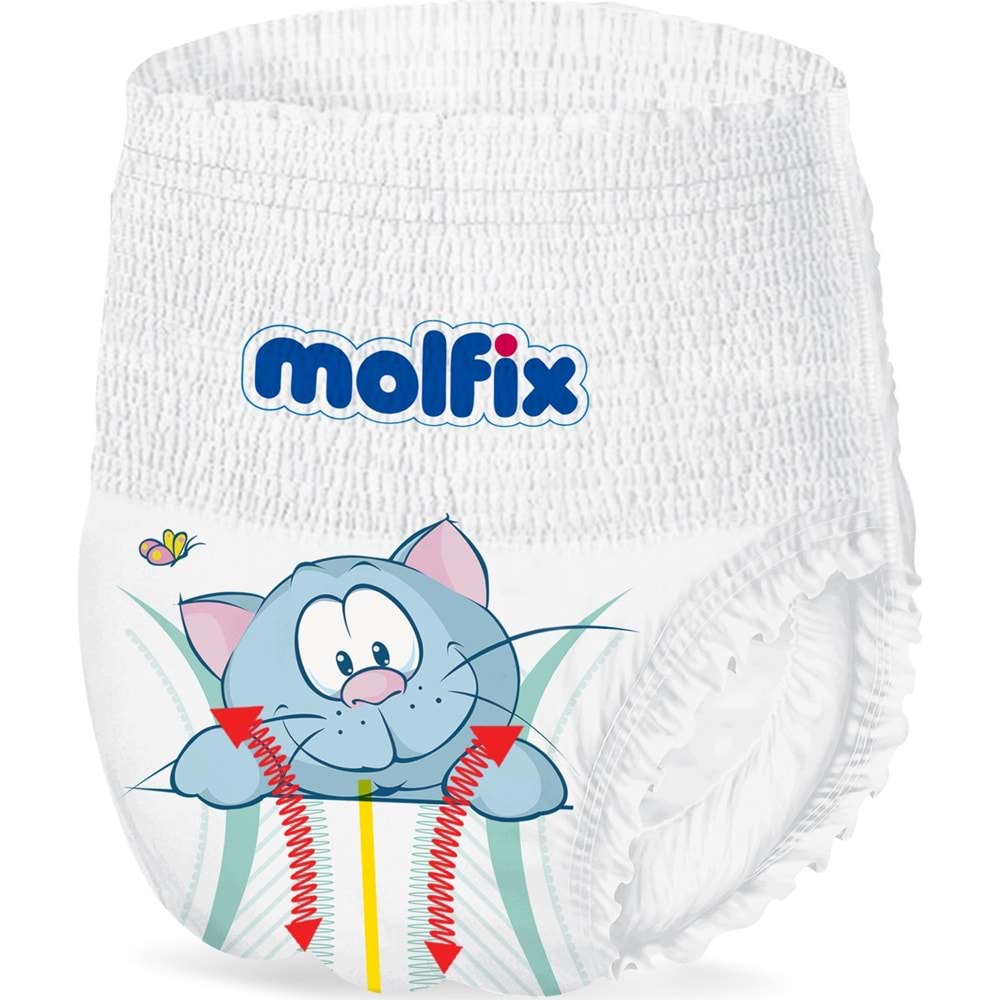 Molfix Külot Bebek Bezi Beden:5 (12-17Kg) Junior 60 Adet Süper Fırsat Pk
