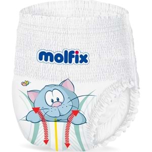 Molfix Külot Bebek Bezi Beden:5 (12-17Kg) Junior 60 Adet Süper Fırsat Pk